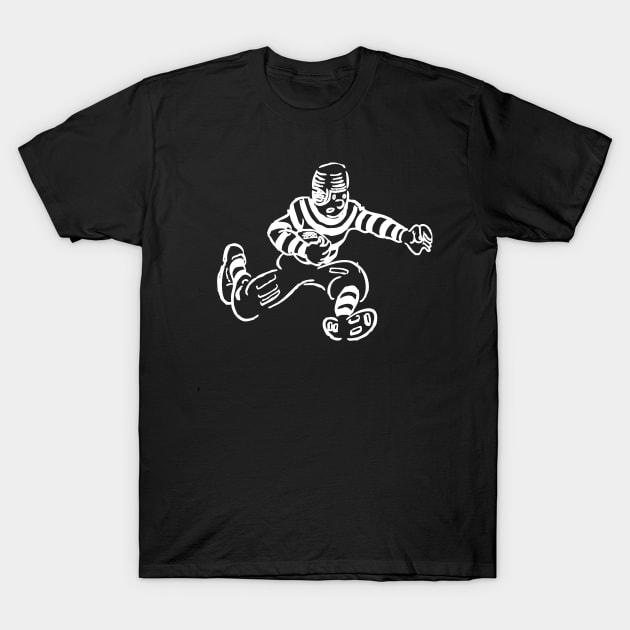 football player T-Shirt by Hunter_c4 "Click here to uncover more designs"